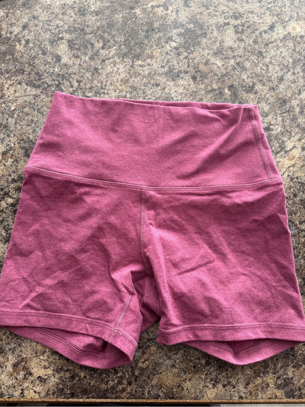 Fleo High-Waist Rose Bike Shorts 2.5 Inseam